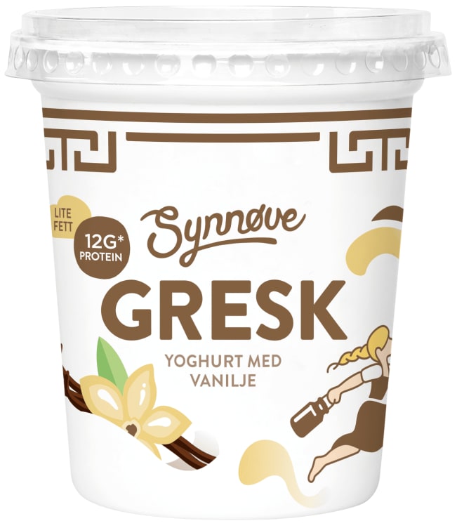 Yoghurt Gresk Vanilje 350g