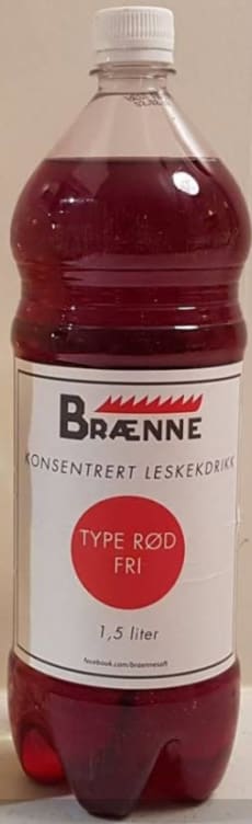 Type Rød Fri 1,5l flaske Brænne