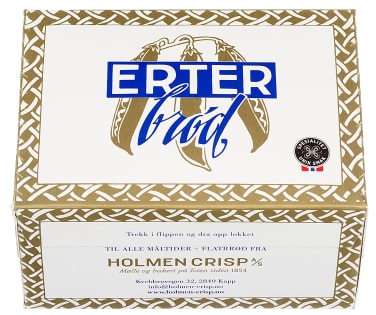 Erterflatbrød