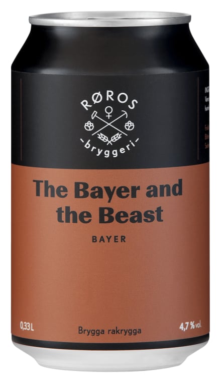 The Bayer And The Beast 0,33l boks Røros Bryggeri