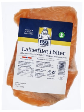 Laksefilet i Biter