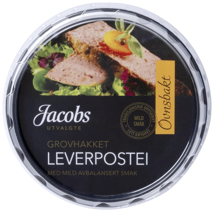 Bilde av Leverpostei Grovhakket 175g Jacobs Utvalgte