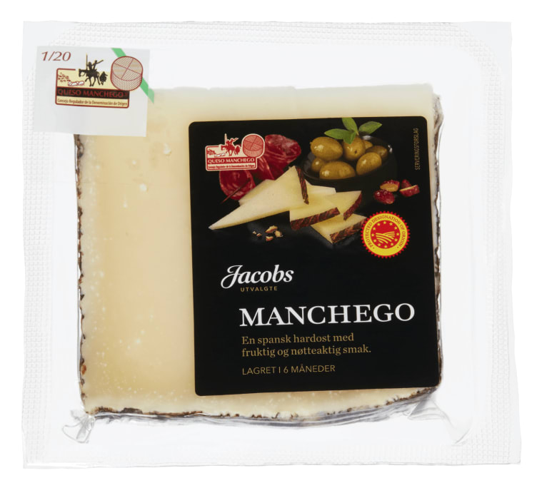 Manchego 6mnd 150g Jacobs Utvalgte