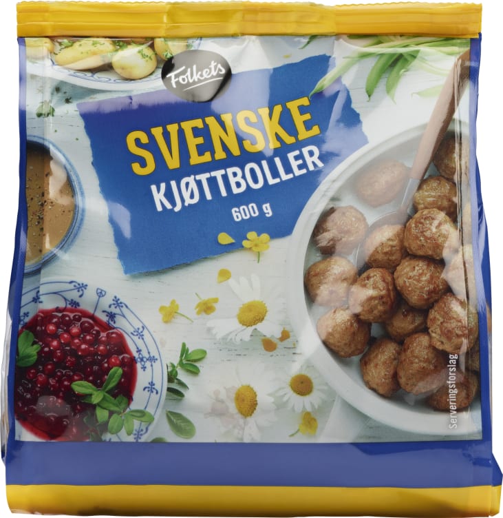 Kjøttboller Svenske 600g