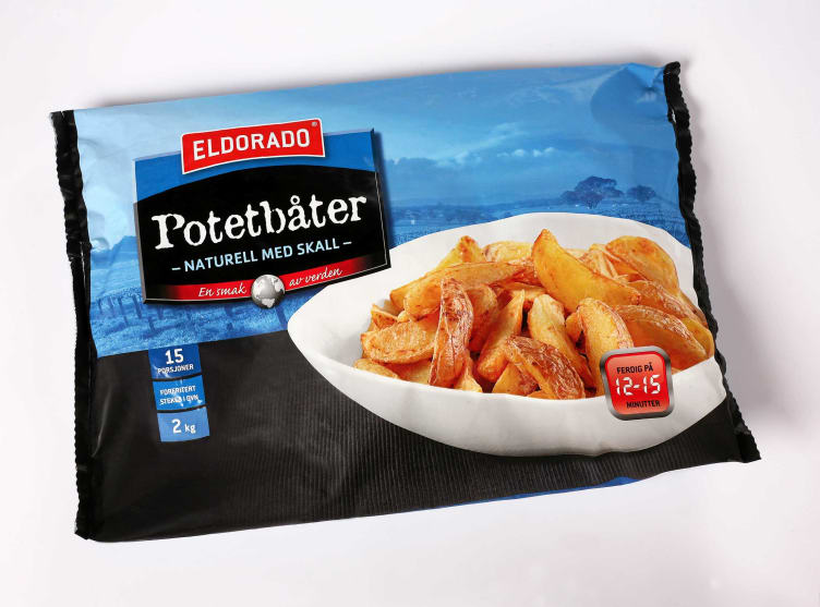 Bilde av Potetbåter m/Skall Express 2kg Eldorado