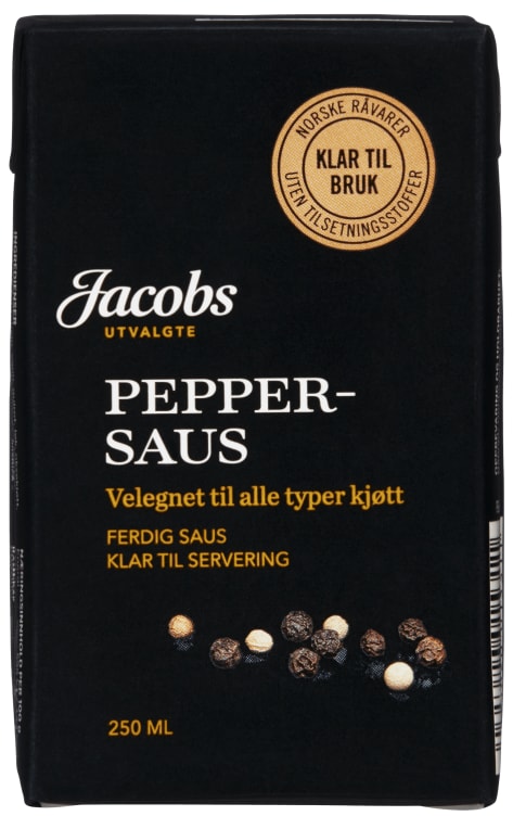 Peppersaus Kremet 250ml Jacobs Utvalgte
