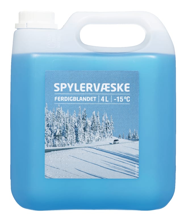 Spylervæske -15c 4l