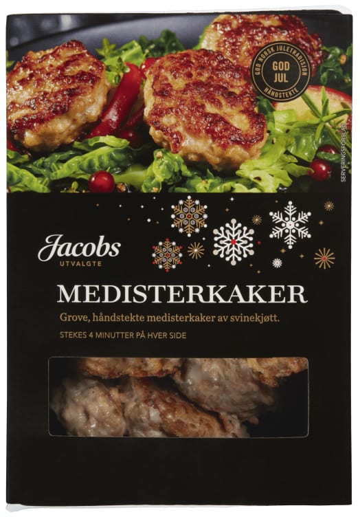 Medisterkaker Grove 500g Jacobs Utvalgte