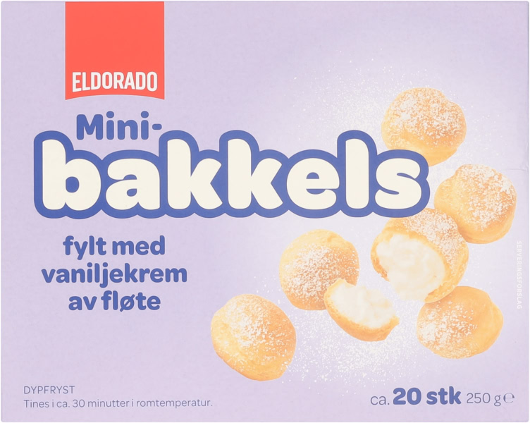 Minibakkels 250g Eldorado