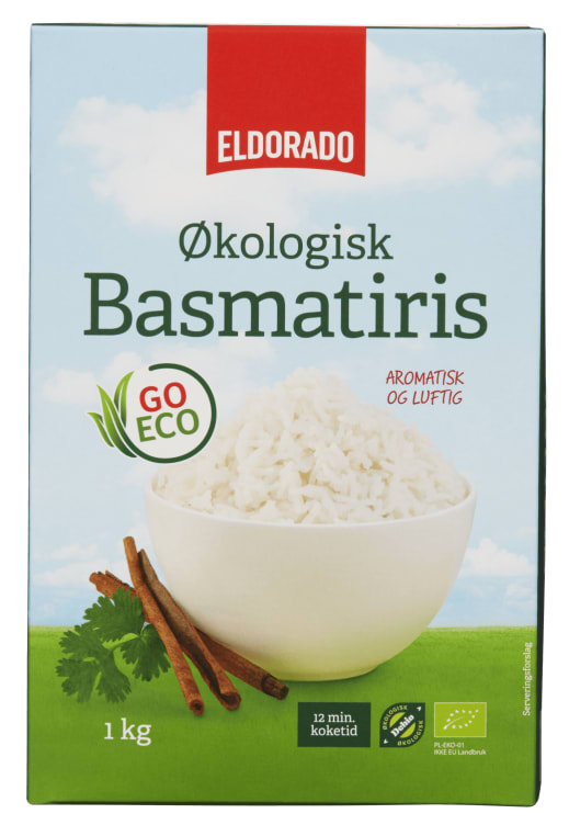 Bilde av Basmatiris Økologisk 1kg Eldorado