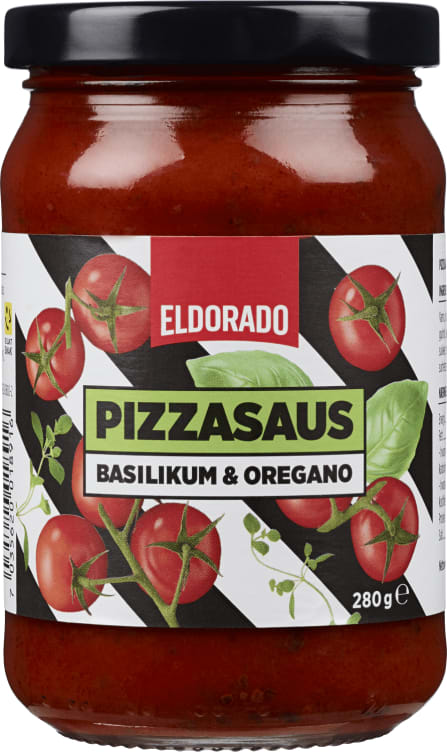 Pizzasaus Basilikum&Oregano 280g