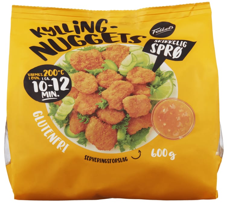 Bilde av Kyllingnuggets 600g Folkets