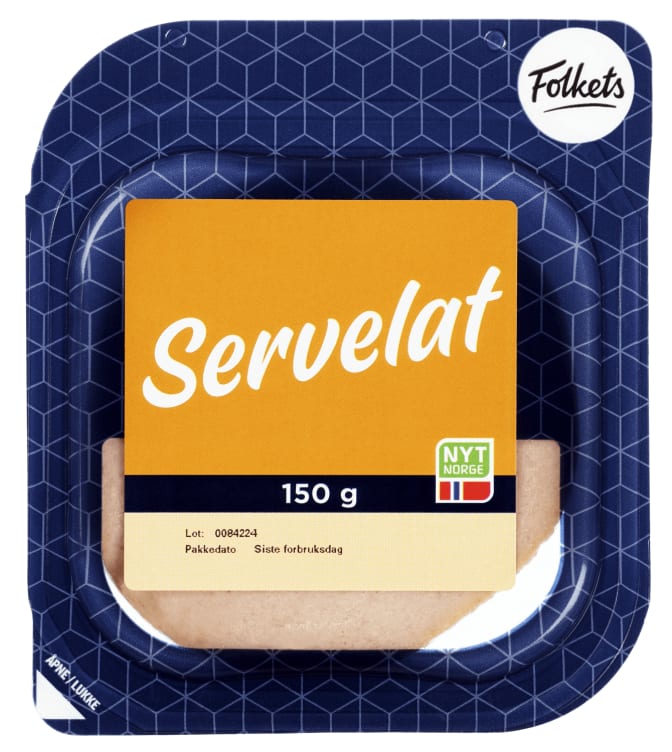 Servelat 150g Folkets