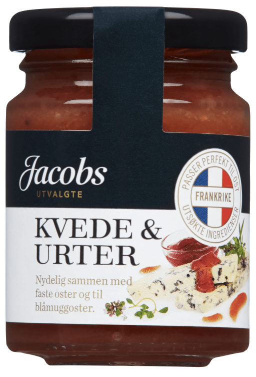 Syltetøy til Ost Kvede&Urter 110g Jacobs
