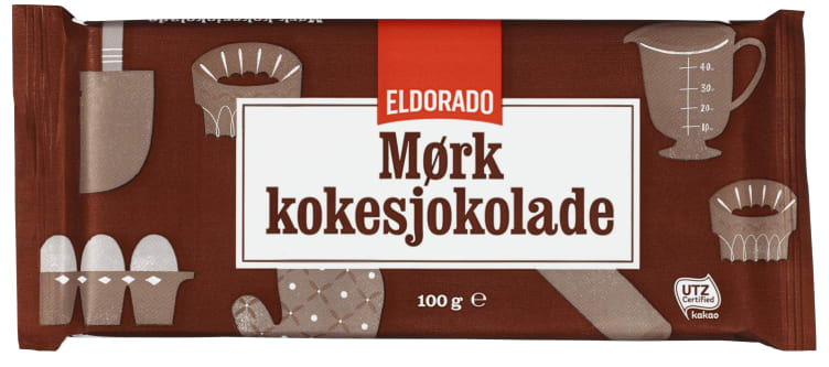 Bilde av Kokesjokolade Mørk 100g Eldorado