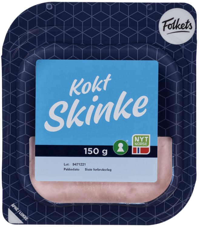 Skinke Kokt 150g Folkets