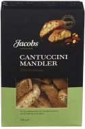 Cantuccini Kjeks m/Mandler 200g Jacobs U