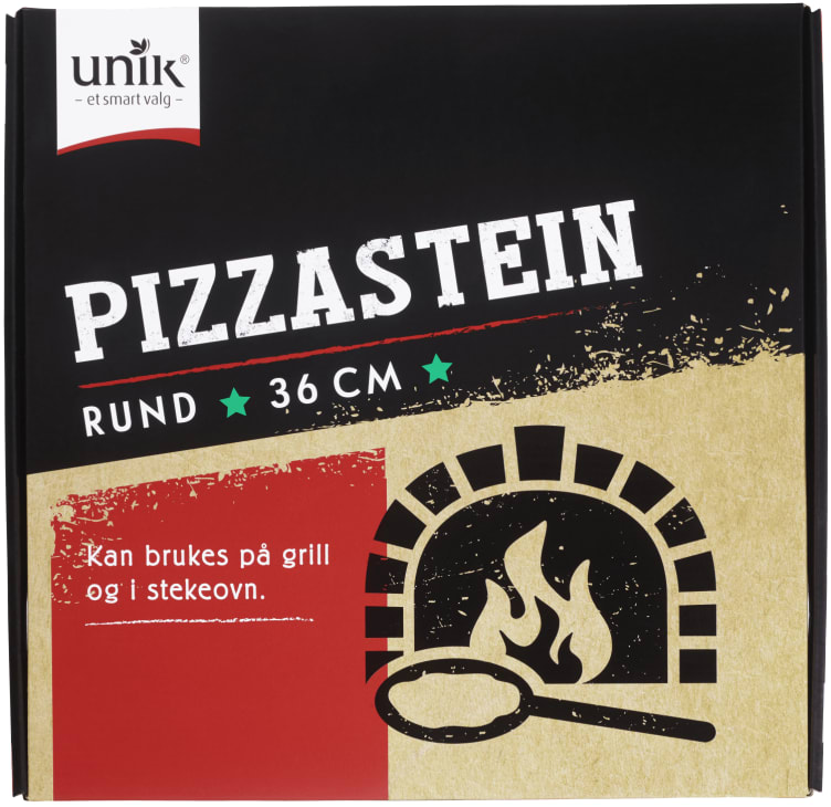 Pizzastein Rund 36cm Unik