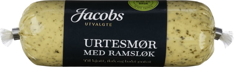 Urtesmør Ramsløk/Flaksalt 65g Jacobs