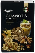 Granola Nøtter 375g Jacobs Utvalgte