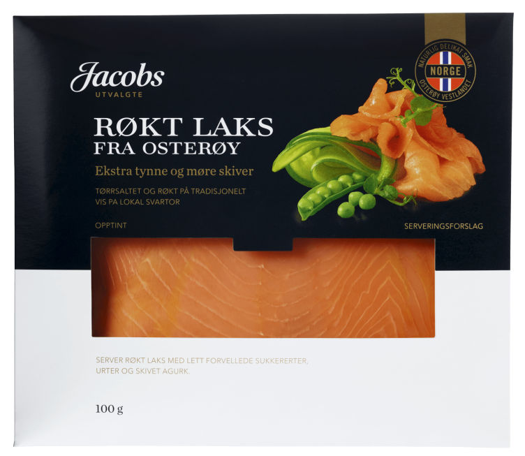 Laks Røkt 100g Jacobs Utvalgte