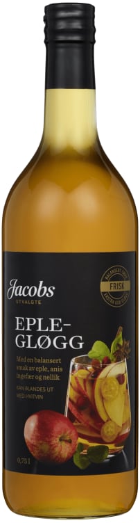 Eplegløgg 0,75l Jacobs Utvalgte