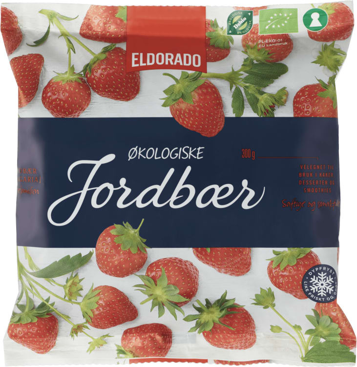 Jordbær Økologisk 300g Eldorado