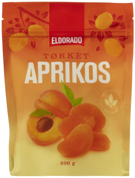 Aprikoser Tørkede 200g Eldorado
