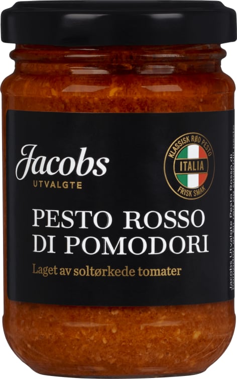 Pesto Rosso 135g Jacobs Utvalgte