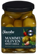 Oliven Mammut m/Chili 300g Jacobs Utvalg