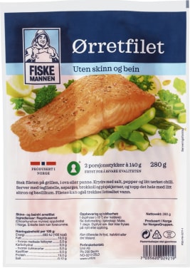 Ørretfilet