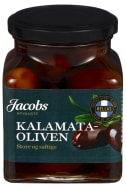 Oliven Kalamata m/Sten 300g Jacobs Utval