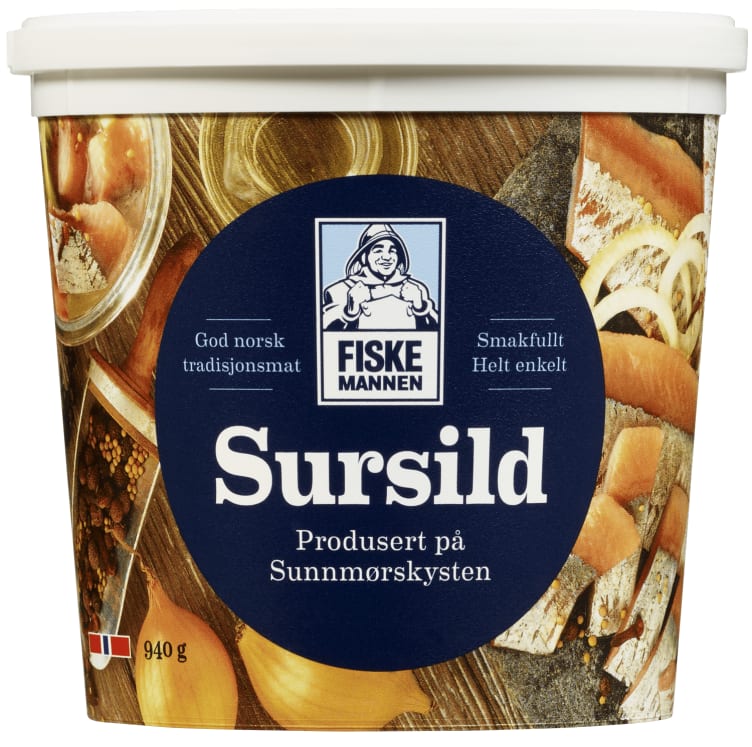 Sursild 940g Spann Fiskemannen