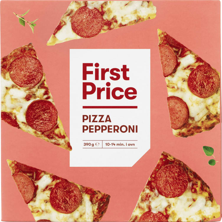 Bilde av Pizza Pepperoni 390g First Price