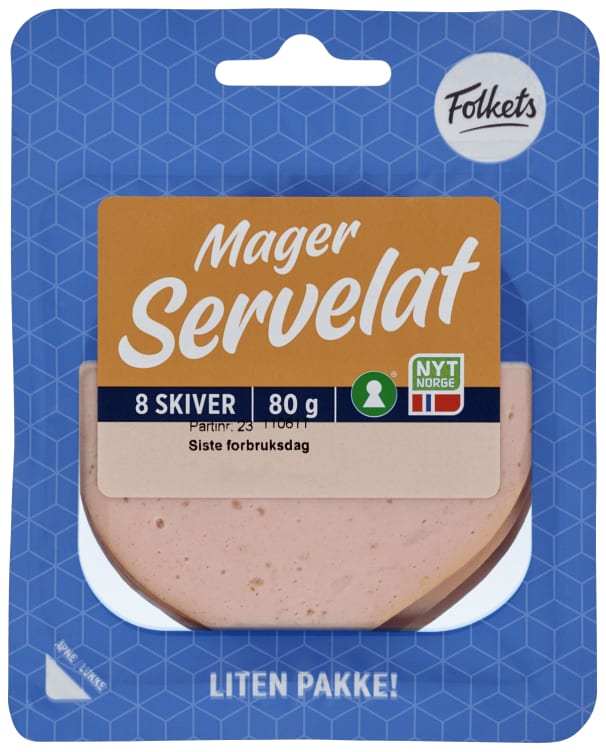 Servelat Mager 80g