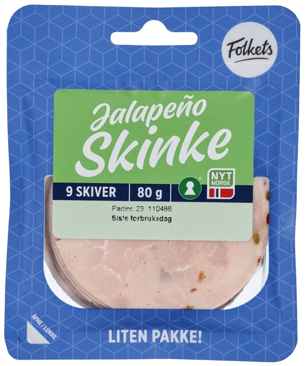 Jalapenoskinke 80g Folkets