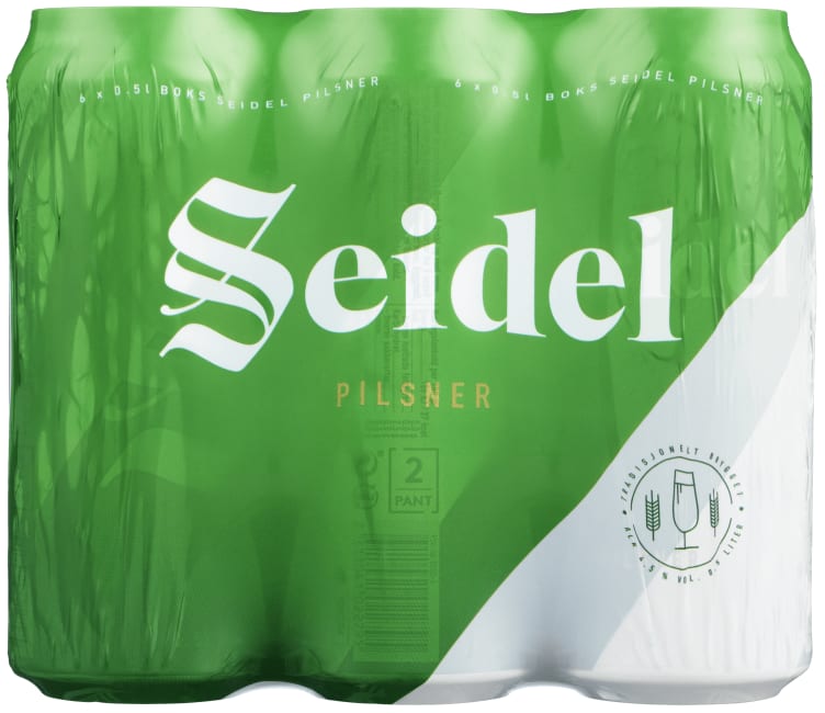 Seidel Pils 0,5lx6 boks