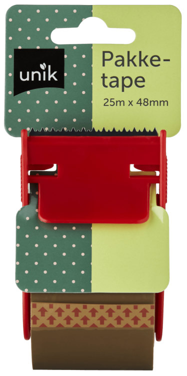 Product Image for Pakketape Brun 48mmx25m Unik
