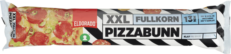 Pizzabunn Xxl Fullkorn 550g Eldorado