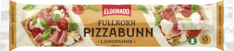 Pizzabunn Xxl Fullkorn 550g