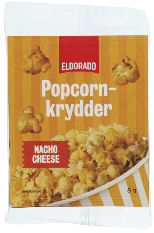 Popcornkrydder Nacho Cheese 3x8g Eldorado