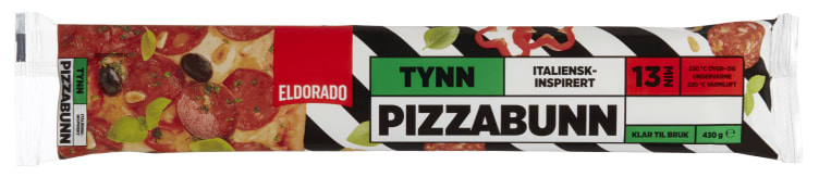 Pizzabunn Tynn 430g Eldorado