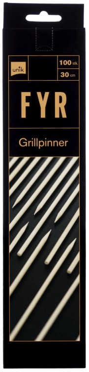 Grillpinner 30cm 100stk Unik