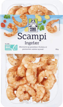 Scampi Ingefær