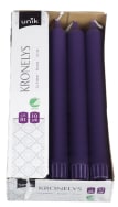 Kronelys Lilla 24cm 10stk Unik