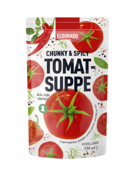 Bilde av Tomatsuppe Spicy 570ml Eldorado