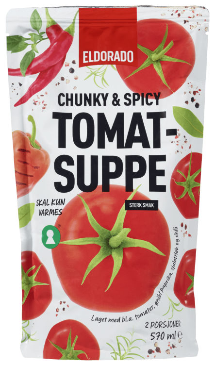 Tomatsuppe Spicy 570ml
