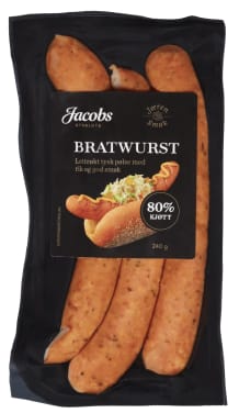 Bratwurst 80%