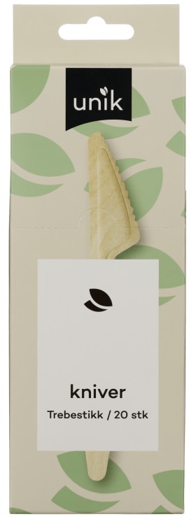 Product Image for Kniver Trebestikk 20stk Unik