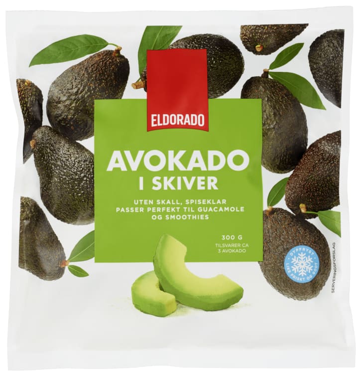 Avokado i skiver 300g Eldorado